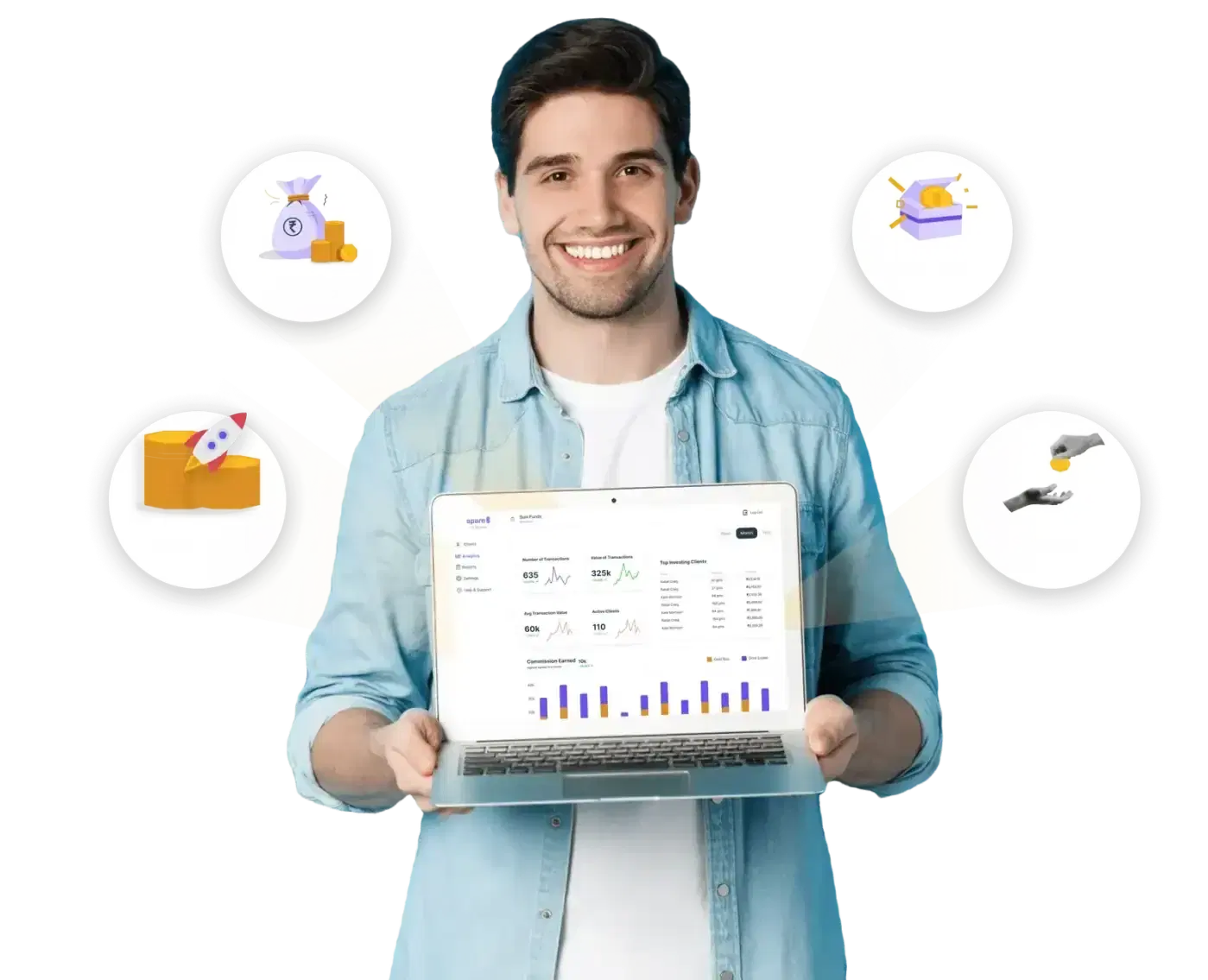 Spare8 business solution illustration