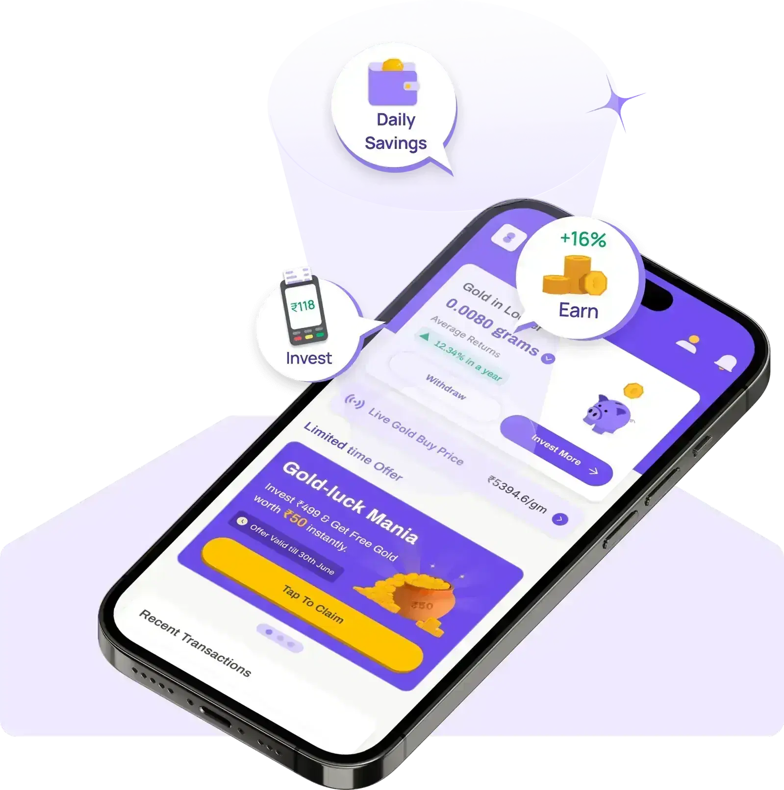 Spare8 app hero illustration